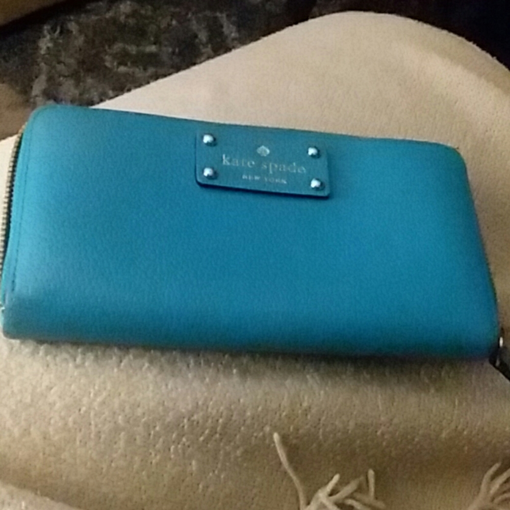 Sky Blue Kate Spade wallet